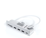 Satechi Clamp Hub do iMac (USB-C, 3x USB-A, micro/SD) (silver) - 1209994 - zdjęcie 2